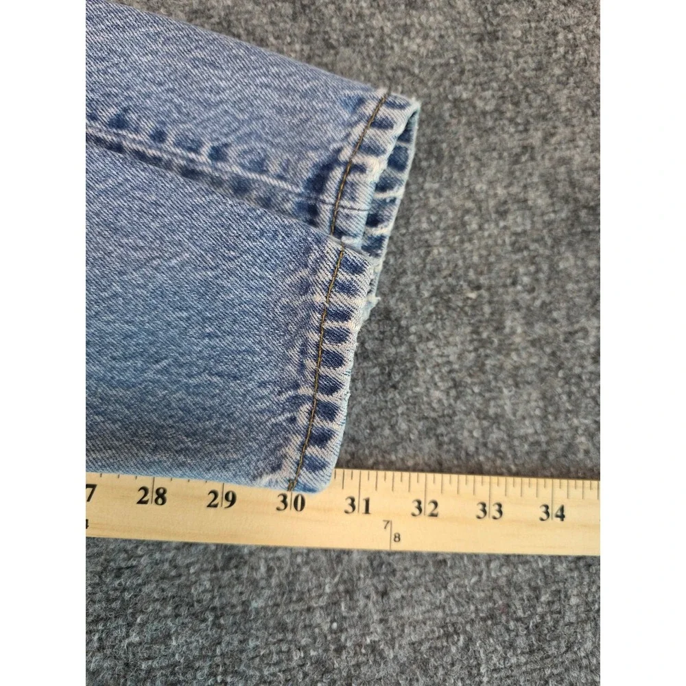 Vintage 90s Levis 501xx Jeans Mens 38x34 Light Wash Blue Denim Made in USA